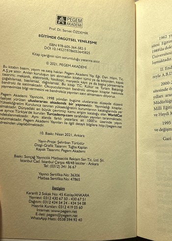 Eğitimde Örgütsel Yenileşme - Servet Özdemir - Görsel 2