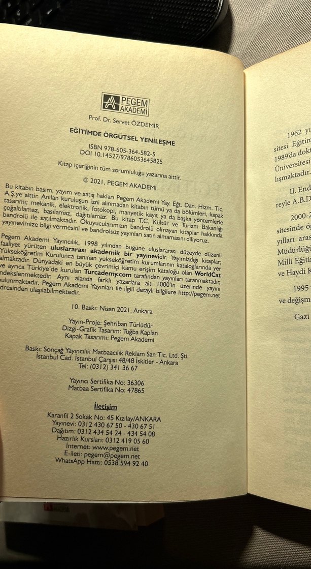 Eğitimde Örgütsel Yenileşme - Servet Özdemir - Görsel 2