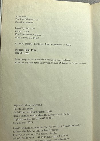 Esir Şehrin İnsanları - Kemal Tahir - Görsel 2