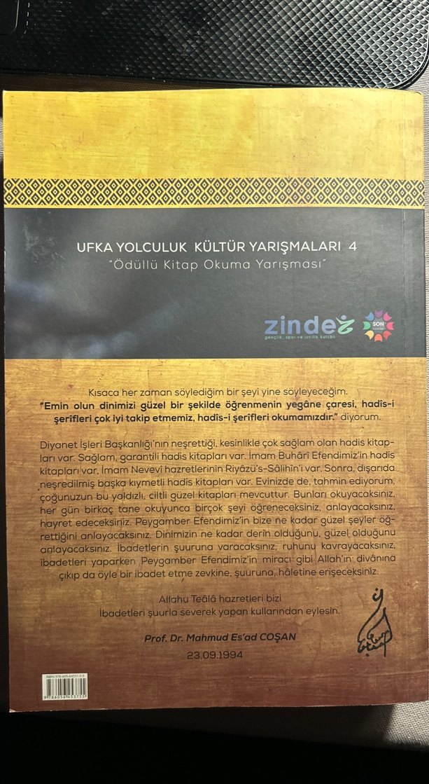 Riyazüs-Salihin'den 1001 Hadis Seçkisi Kitabı - Görsel 3