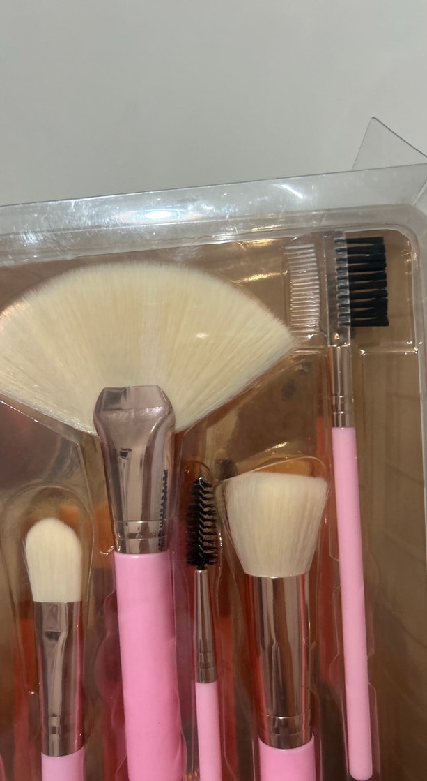 Pembe Makyaj Fırçaları Seti - Görsel 4