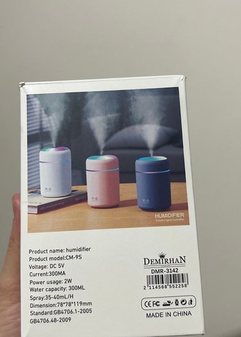 USB Renkli Beyaz Nemlendirici H.0 - Görsel 2