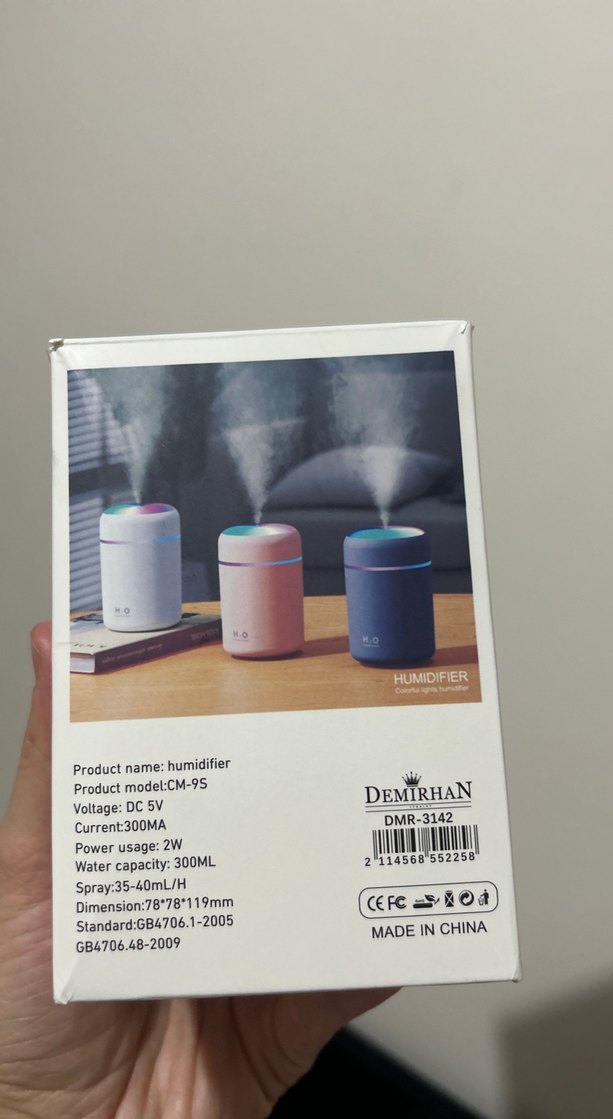 USB Renkli Beyaz Nemlendirici H.0 - Görsel 2