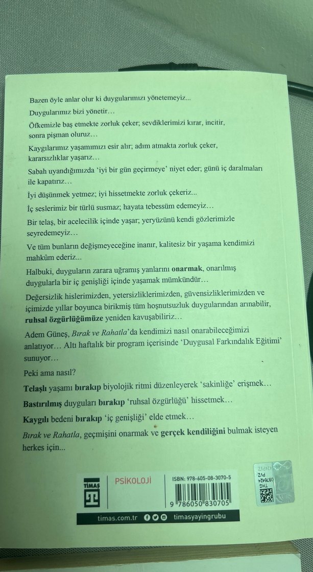 Bırak ve Rahatla - Kendi Kendine Terapi Kitabı - Görsel 2