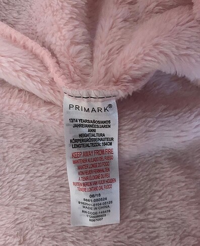 s Beden Primark uyku tulumu