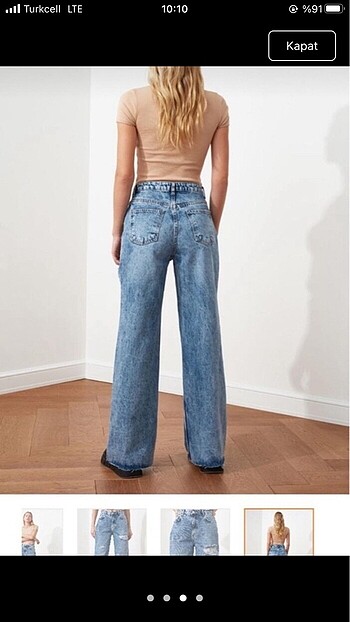 s Beden Trendyolmilla Kot Pantolon/Jean