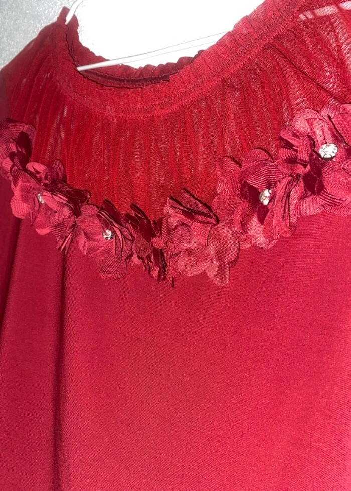 Bordo bluz  - Görsel 2