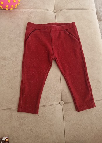 Kız Çocuk zara Kırmızı Tayt - Görsel 3