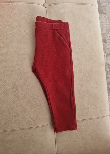 Kız Çocuk zara Kırmızı Tayt - Görsel 4