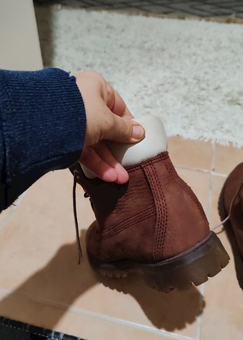 Bayan kısa kışlık bot timberland marka orjınal ürün - Görsel 5