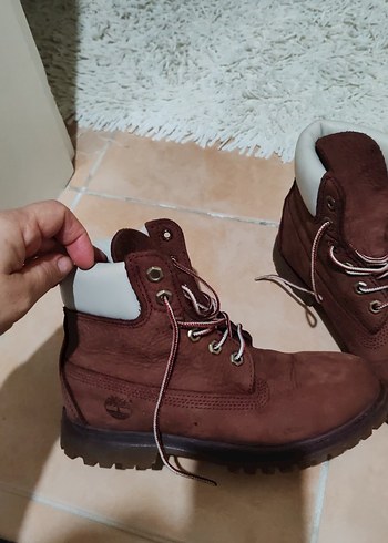Bayan kısa kışlık bot timberland marka orjınal ürün - Görsel 3