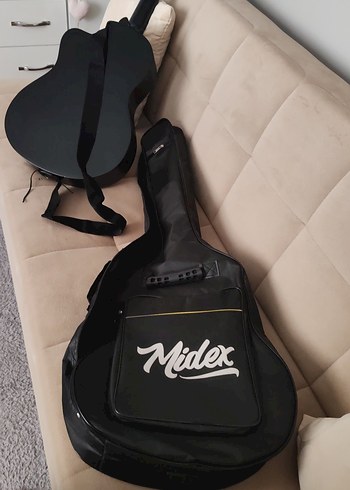 Siyah Klasik Gitar - Görsel 8