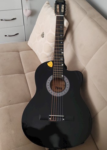 Siyah Klasik Gitar - Görsel 6