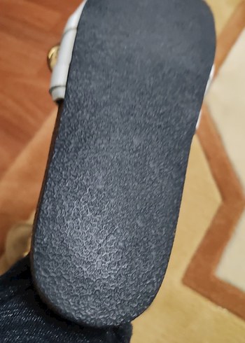 Kadın Beyaz Tokalı Dolgu Topuk Terlik jwanderson marka - Görsel 7