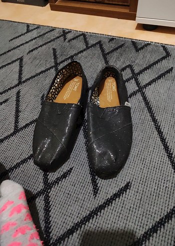 37 Beden Toms Siyah Erkek Espadril