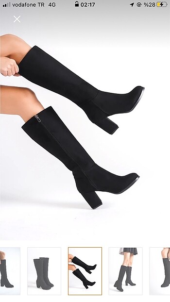 Topuklu çizme - Görsel 2