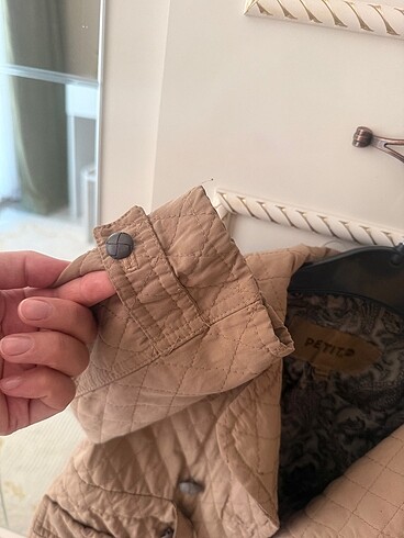 4 Yaş Beden camel Renk Kız çocuk mevsimlik mont