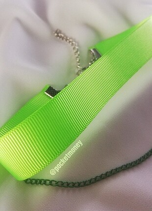 Designer Yeşil choker