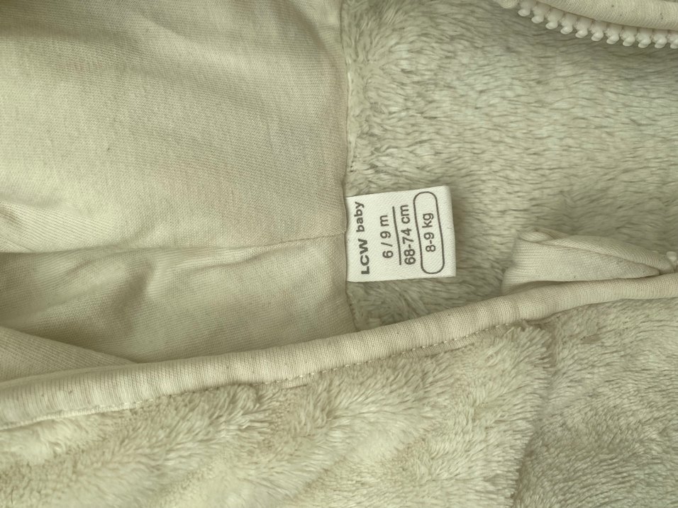 Kapüşonlu  ceket Beyaz Erkek bebek - Görsel 2