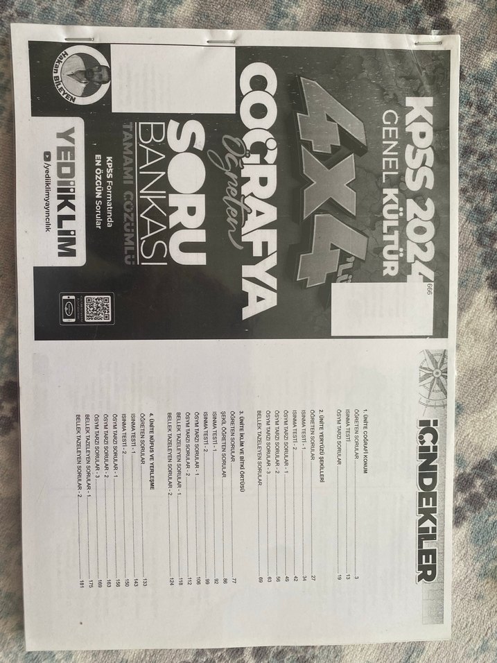 Kpss 2024 GKGY soru bankaları - Görsel 2