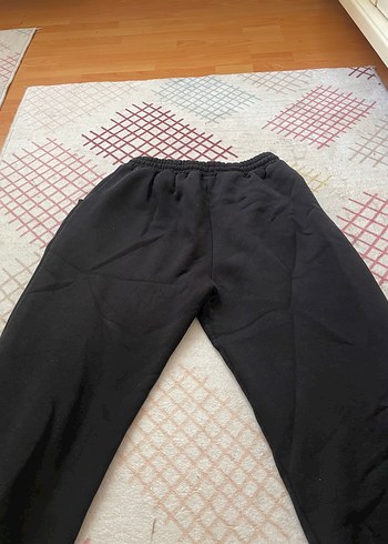 xl Beden siyah Renk Siyah Payetli Streetwear Kadın Eşofman Altı