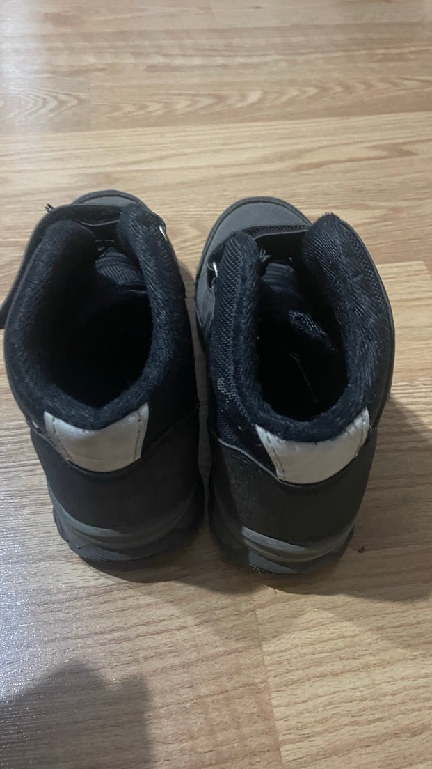 Siyah Erkek Çocuk Kaydırmaz Bantlı Bot - Görsel 2