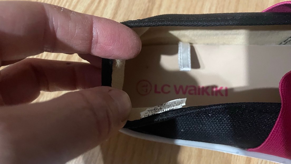 Pembe Kadın Spor Ayakkabı Wedge Topuklu - Görsel 2