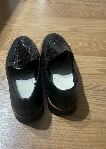 Klasik Siyah Erkek Deri Ayakkabı - Görsel 2