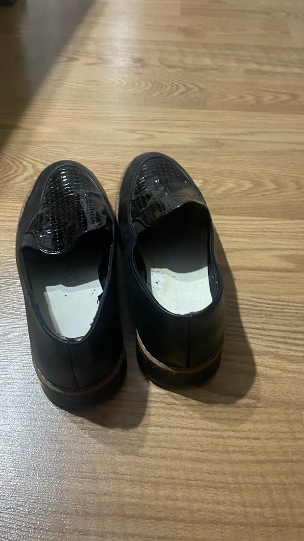 Klasik Siyah Erkek Deri Ayakkabı - Görsel 2