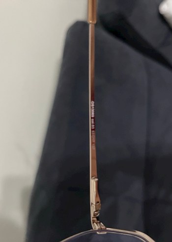 Bej Şeffaf Kadın Gözlüğü Minimalist Tasarım - Görsel 2