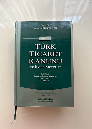 Türk Ticaret Kanunu ve İlgili Mevzuat Kitabı