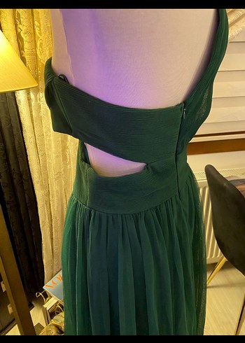 Trendyol yeşil abiye - Görsel 3