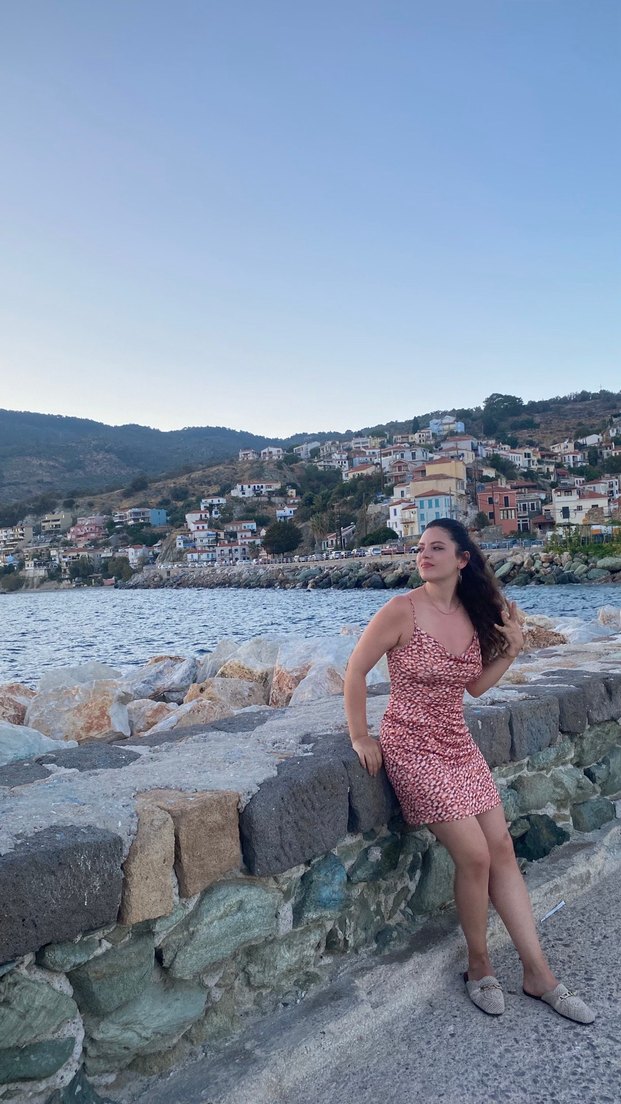 Pembe Leopar Desenli Mini Elbise - Görsel 4