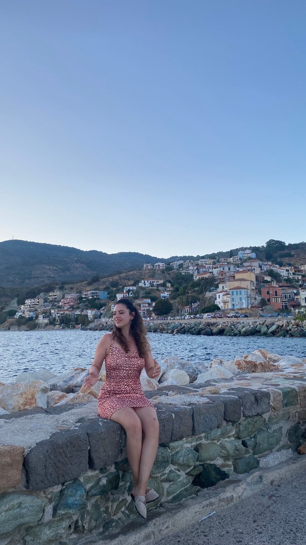 Pembe Leopar Desenli Mini Elbise - Görsel 2