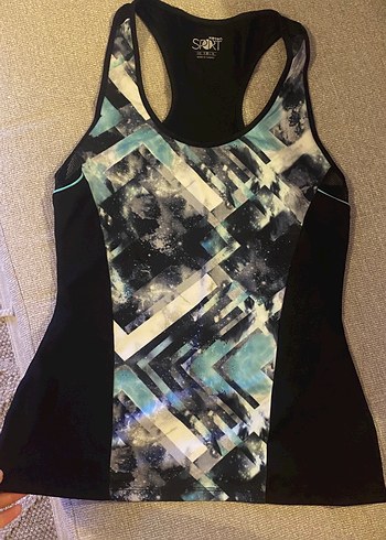 Siyah Koton Sport Tişört - Görsel 4