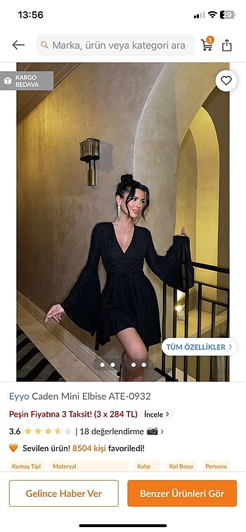 l Beden Eyyo gece elbise