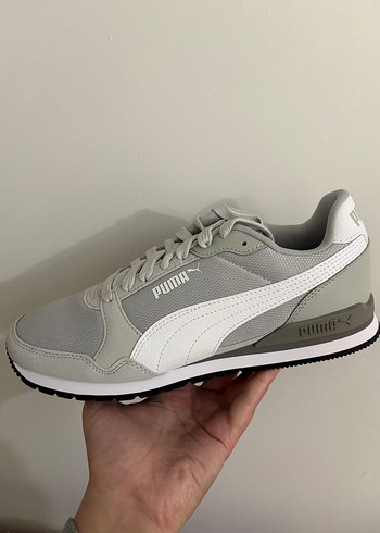 Puma ST Runner v3 Mesh Gri erkek Spor Ayakkabı - Görsel 2