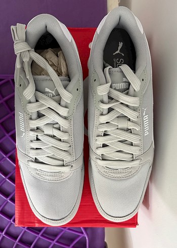 Puma ST Runner v3 Mesh Gri erkek Spor Ayakkabı - Görsel 4