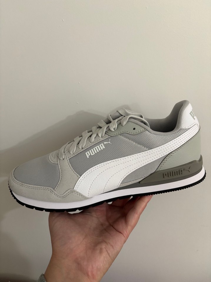 Puma ST Runner v3 Mesh Gri erkek Spor Ayakkabı - Görsel 2