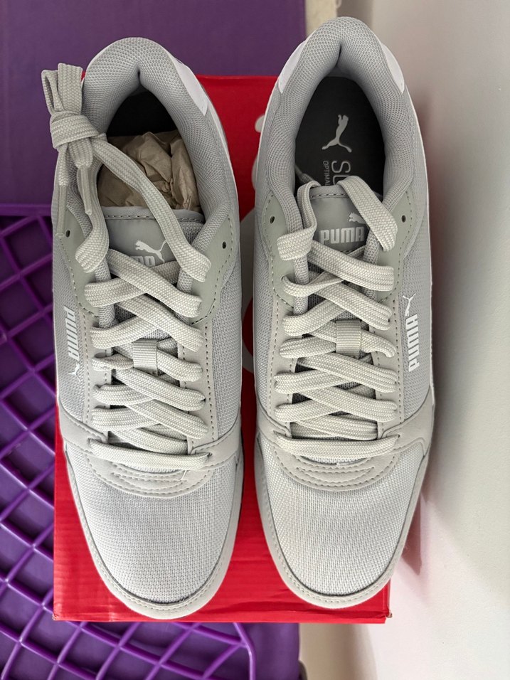 Puma ST Runner v3 Mesh Gri erkek Spor Ayakkabı - Görsel 4