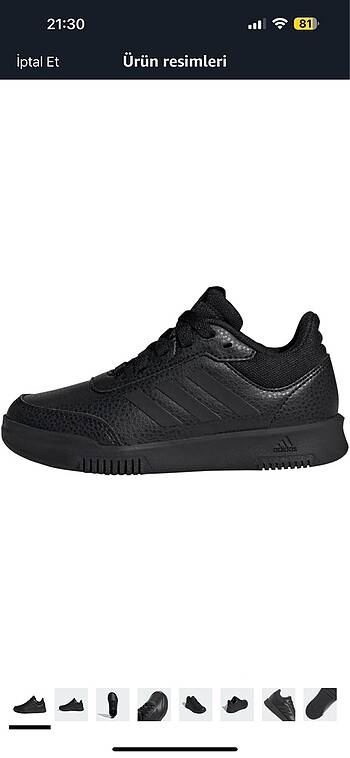 Adidas çocuk ayakkabı