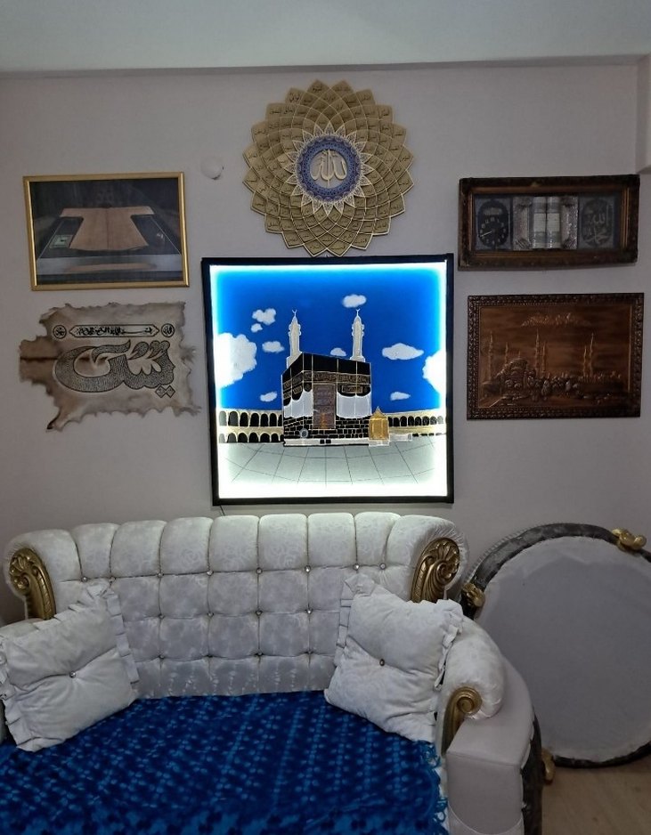 Kabe temalı rölyef tablo - Görsel 3