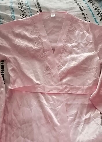 Saten gecelik takımı Pijama takımı  - Görsel 4