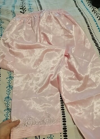 Saten gecelik takımı Pijama takımı  - Görsel 8