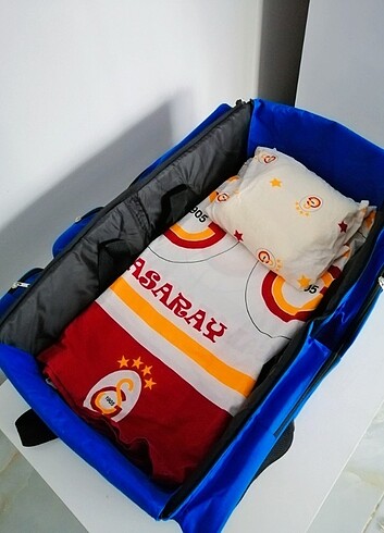 Katlanabilir bebek anne bakım çantası taşınabilir yatak olabilen - Görsel 2