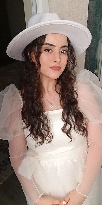 40 Beden Beyaz nikah elbisesi