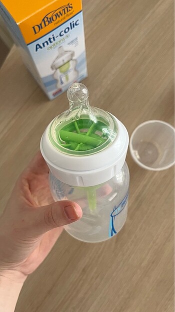 DR.BROWNS ANTİ-KOLİK BİBERON + 9 AY YEDEK BAŞLIK - Görsel 3