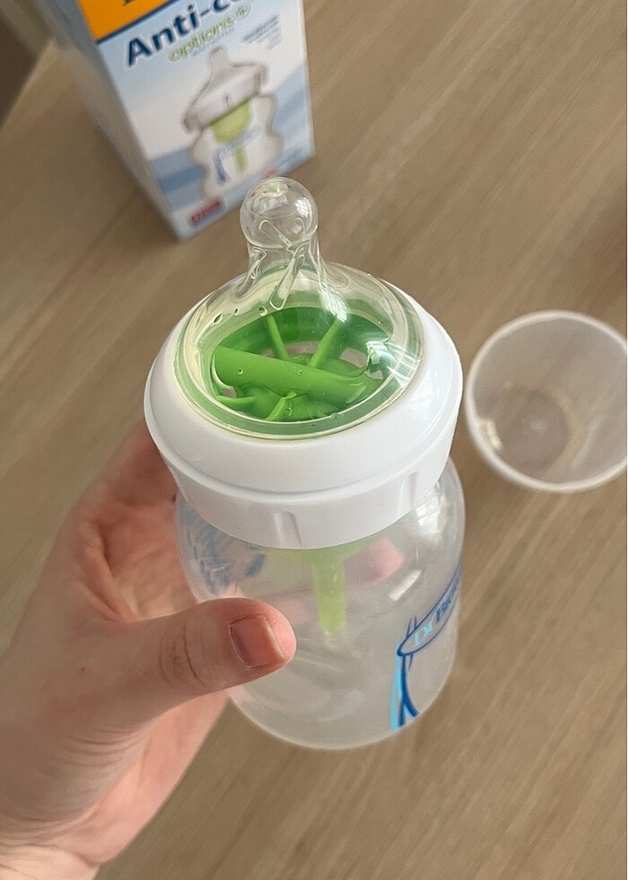 DR.BROWNS ANTİ-KOLİK BİBERON + 9 AY YEDEK BAŞLIK - Görsel 3