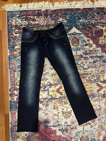 düşük bel polo jean