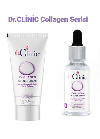 Dr.CLİNİC Collagen Cilt Sıkılaştırıcılı Yoğun Bakım. Kremi 50ml 